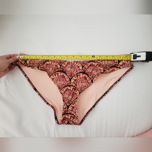 🐙MADEWELL SECOND WAVE BALCONETTE BIKINI SET IN PAINTED SEASHELLS SIZE XL - Picture 15 of 16